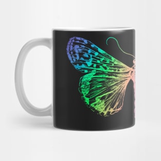 Colourful moth Mug